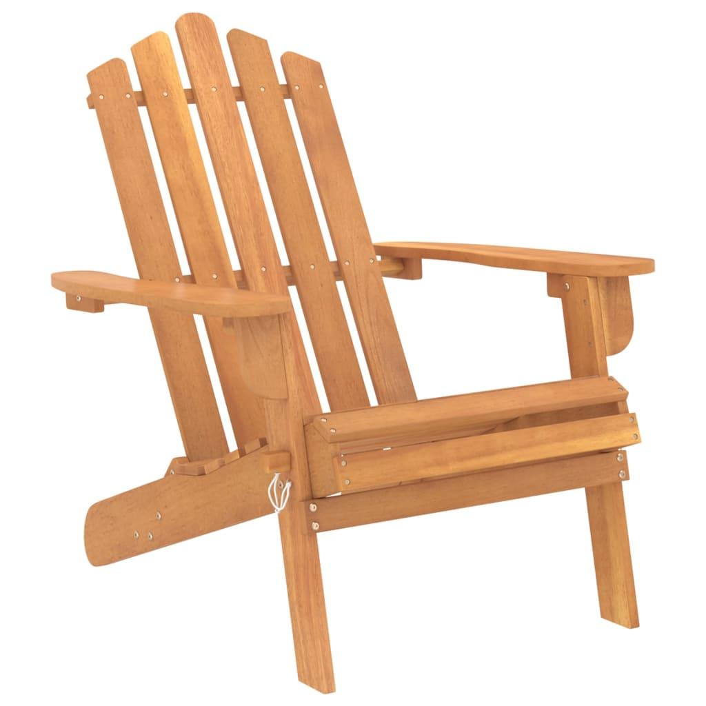 Patio Adirondack Chairs 2 pcs Solid Wood Acacia at Set Shop and Smile