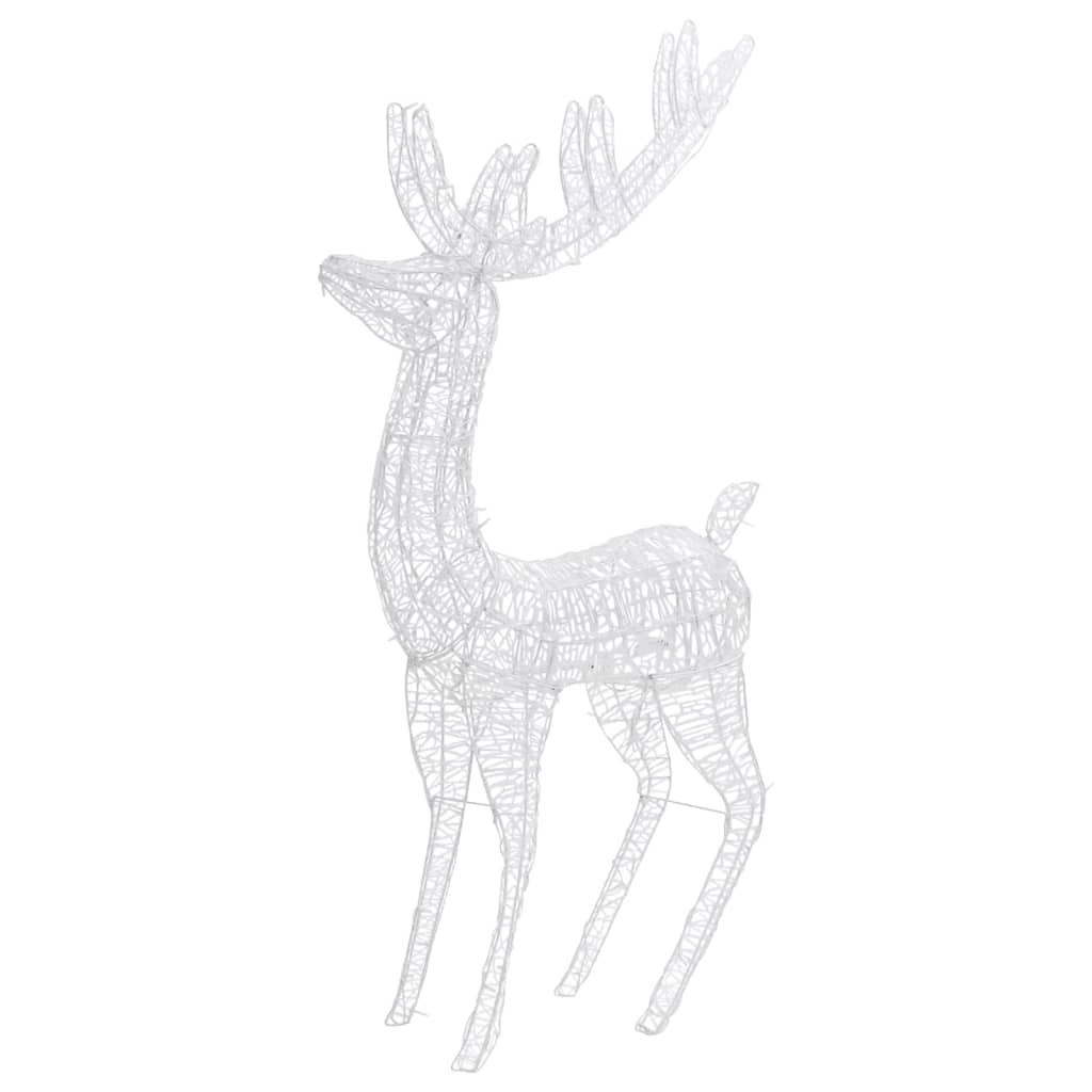 XXL Acrylic Christmas Reindeers 250 LED 2 pcs 70.9" Cold white at Set Shop and Smile