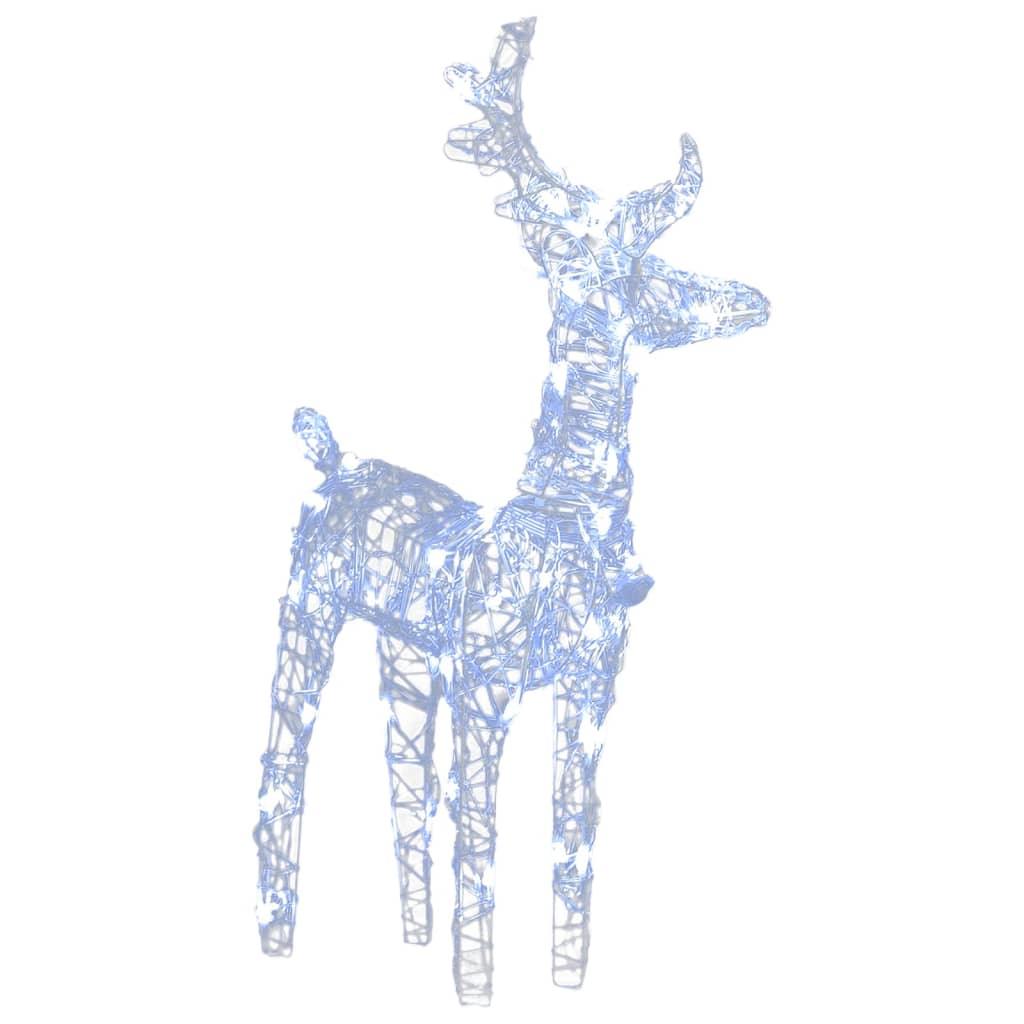 Christmas Reindeers 6 pcs Cold White 240 LEDs Acrylic at Set Shop and Smile