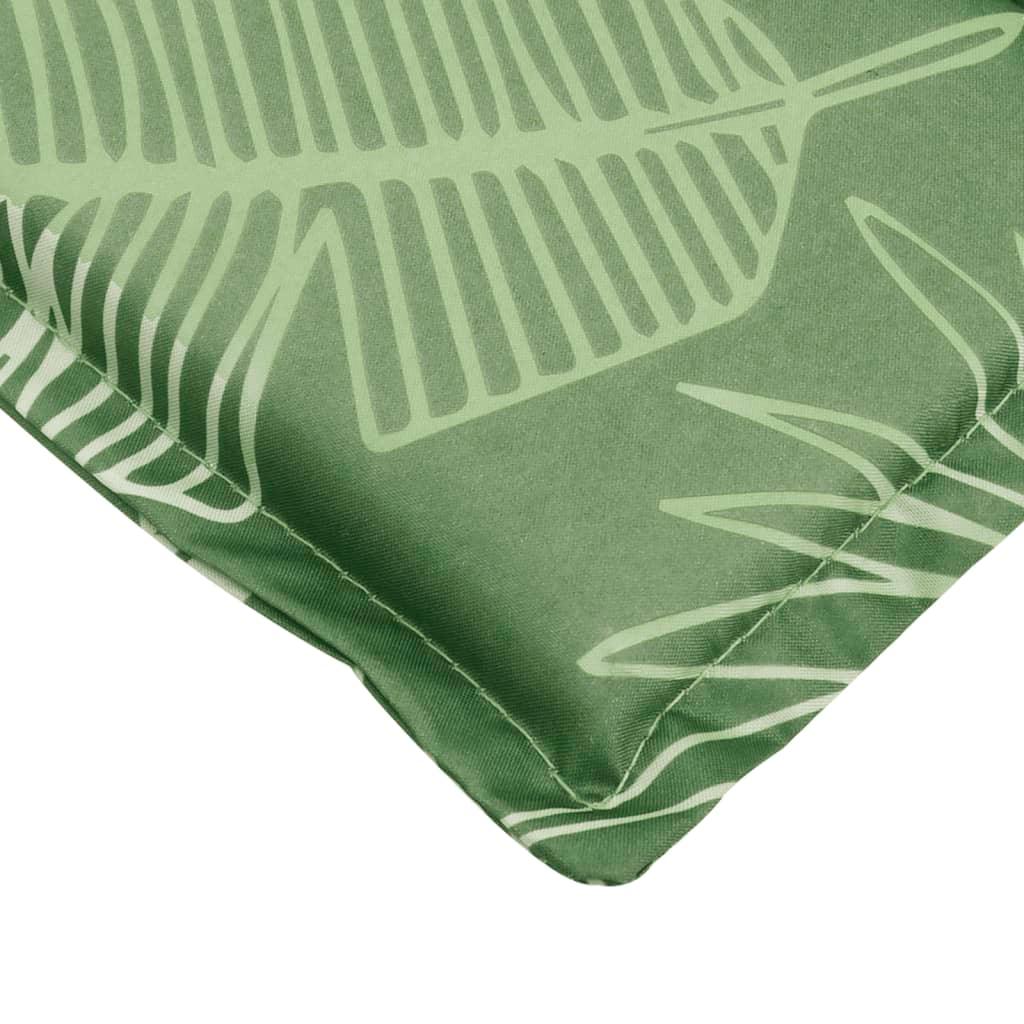 Deck Chair Cushion Leaf Pattern Oxford Fabric at Set Shop and Smile