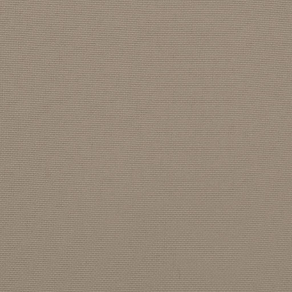 Deck Chair Cushions 2 pcs Taupe Oxford Fabric at Set Shop and Smile