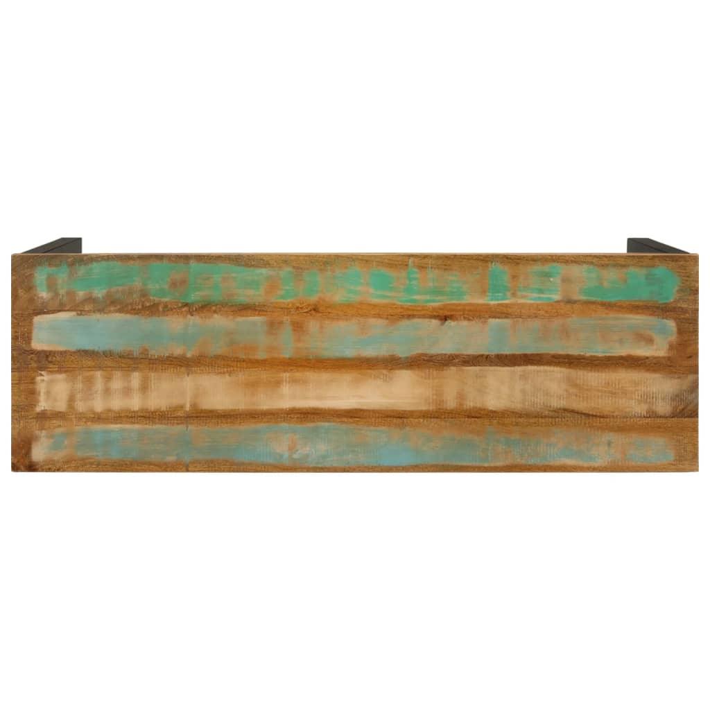 Console Table 43.3" x 13.8" x 29.5" Solid Wood Reclaimed at Set Shop and Smile