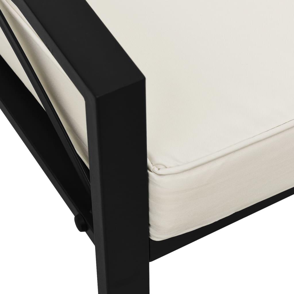 Patio Chair with Sand Cushions 26.8"x29.9"x31.1" Steel at Set Shop and Smile