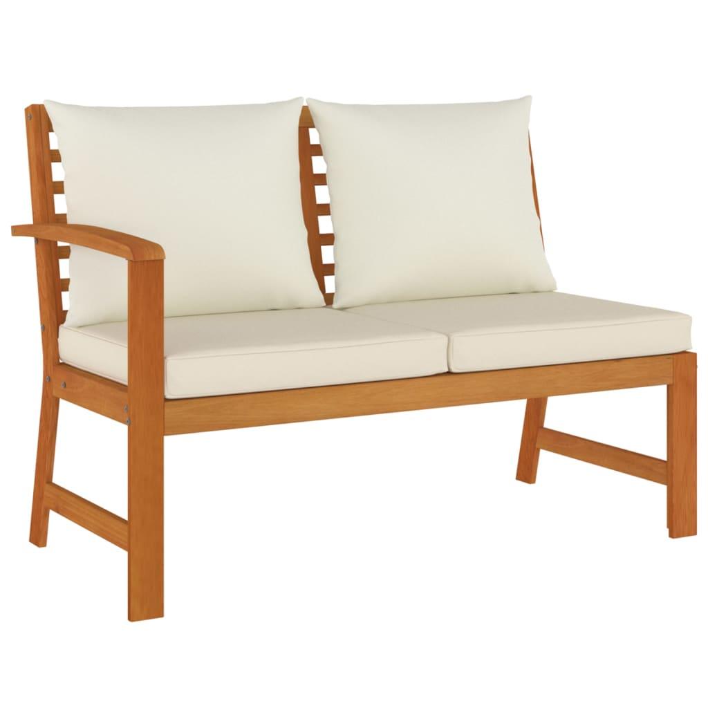 6 Piece Patio Dining Set with Cushions Solid Wood Acacia at Set Shop and Smile