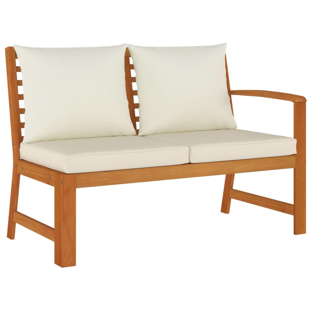 6 Piece Patio Dining Set with Cushions Solid Wood Acacia at Set Shop and Smile