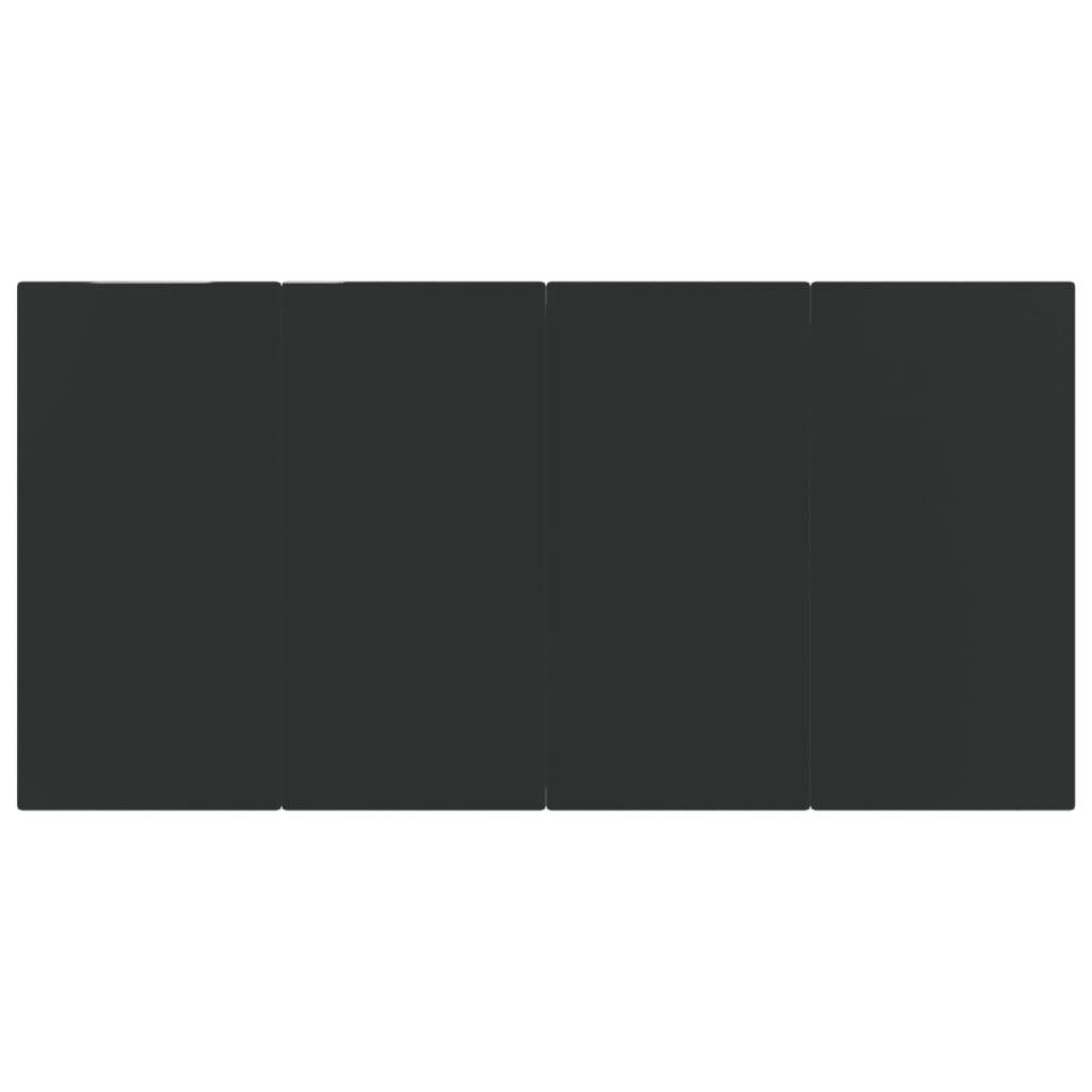 5 Piece Patio Dining Set Brown Poly Rattan at Set Shop and Smile