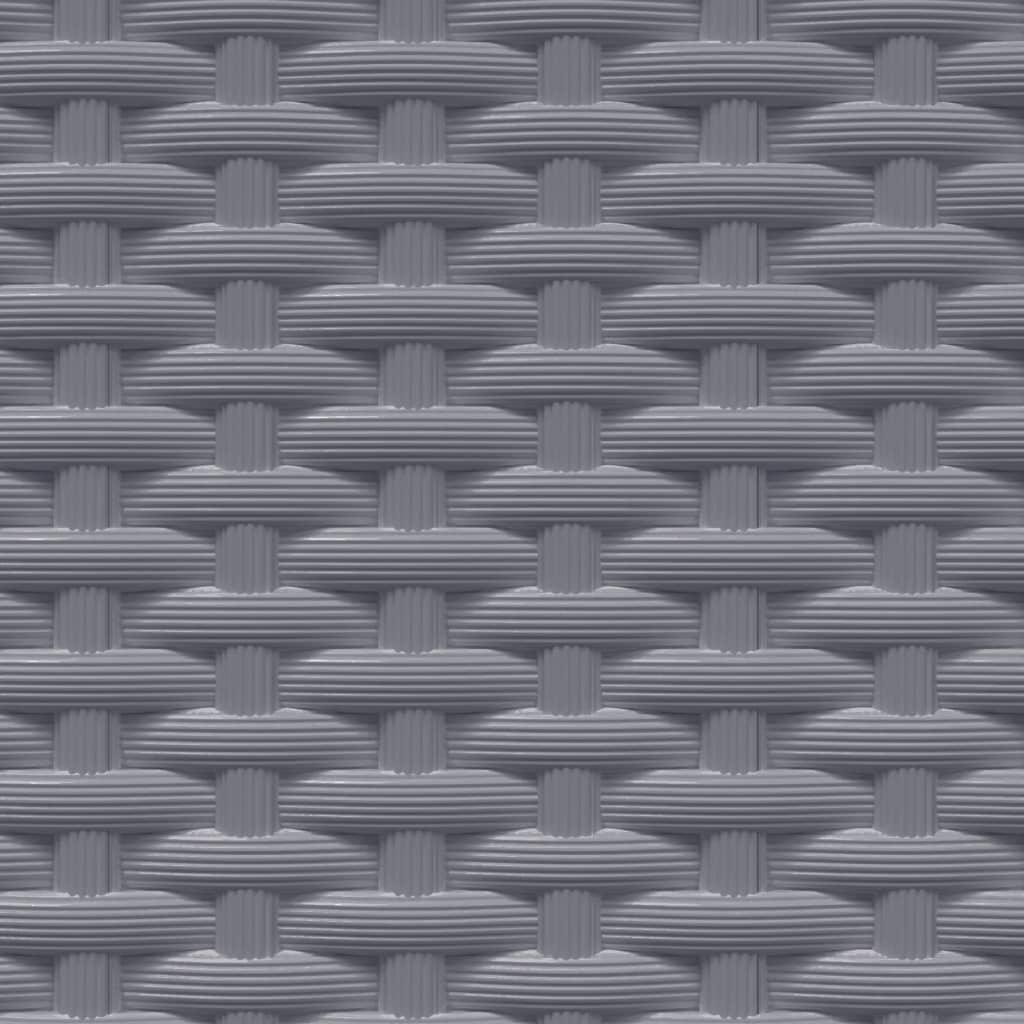 Planters 2 pcs Dark Gray 11.8"x11.8"x14.6" Polypropylene at Set Shop and Smile