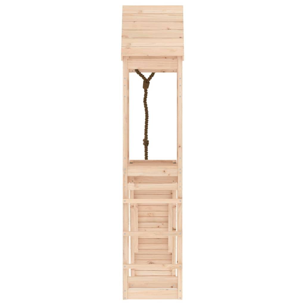 Playhouse with Climbing Wall Solid Wood Pine at Set Shop and Smile
