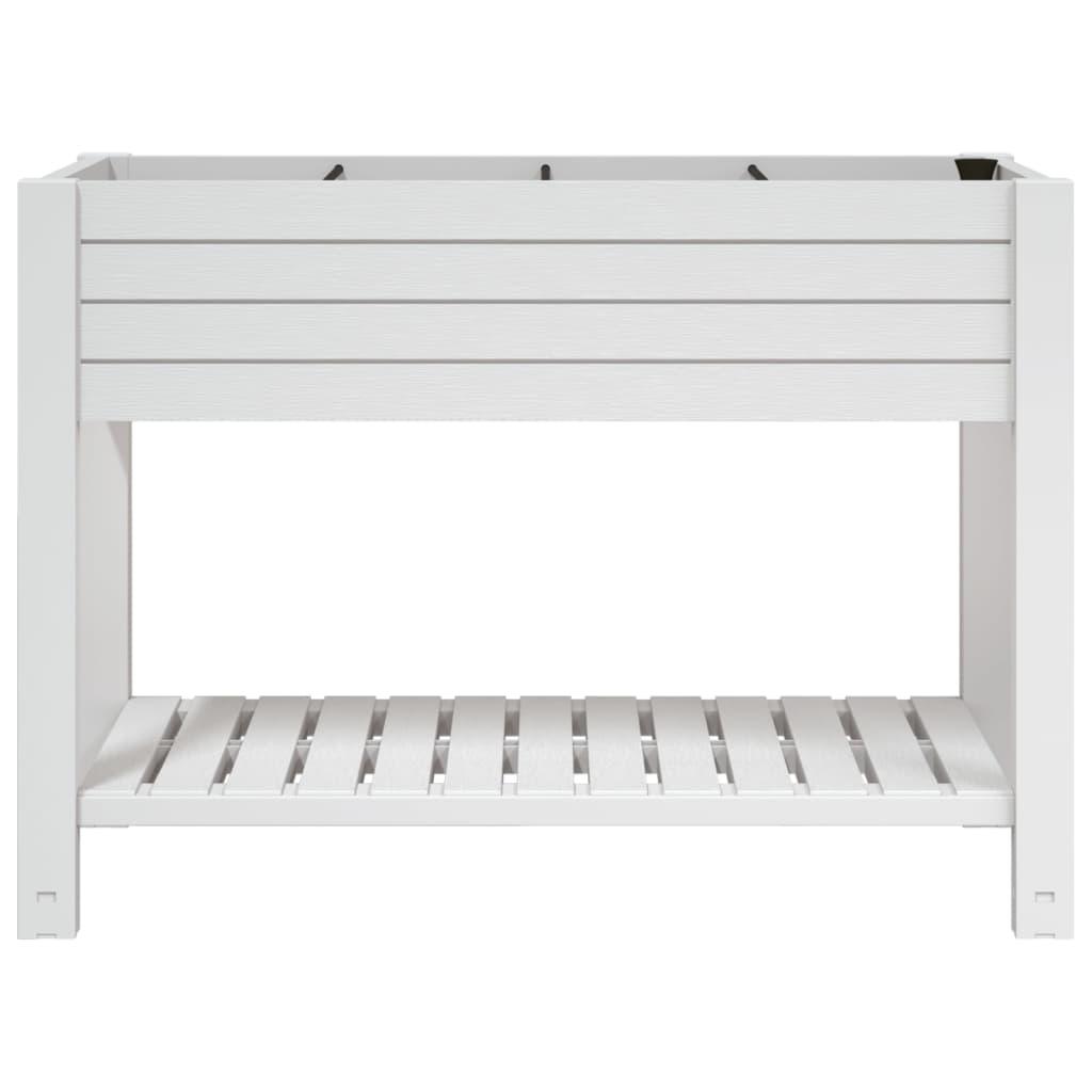 Garden Raised Bed White 43.3"x17.7"x31.1" Polypropylene at Set Shop and Smile