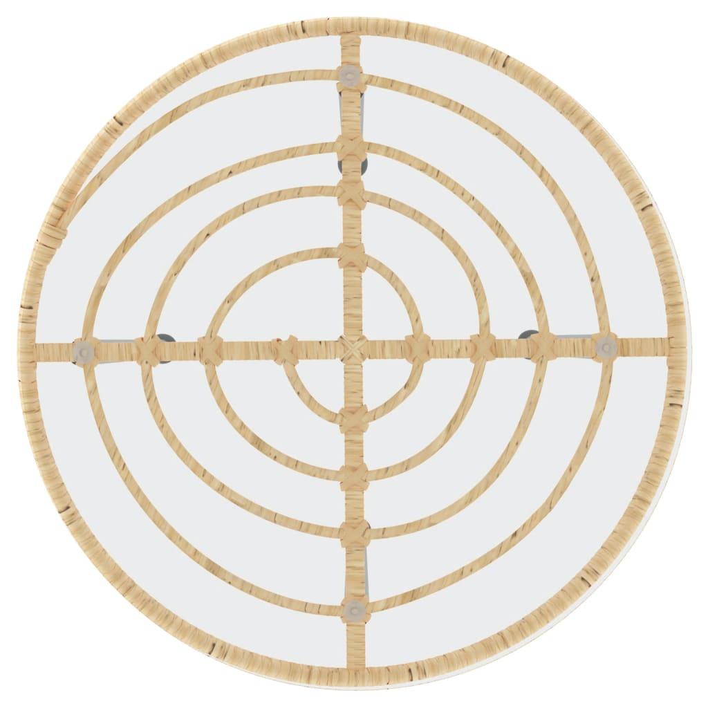 3 Piece Patio Dining Set Poly Rattan at Set Shop and Smile