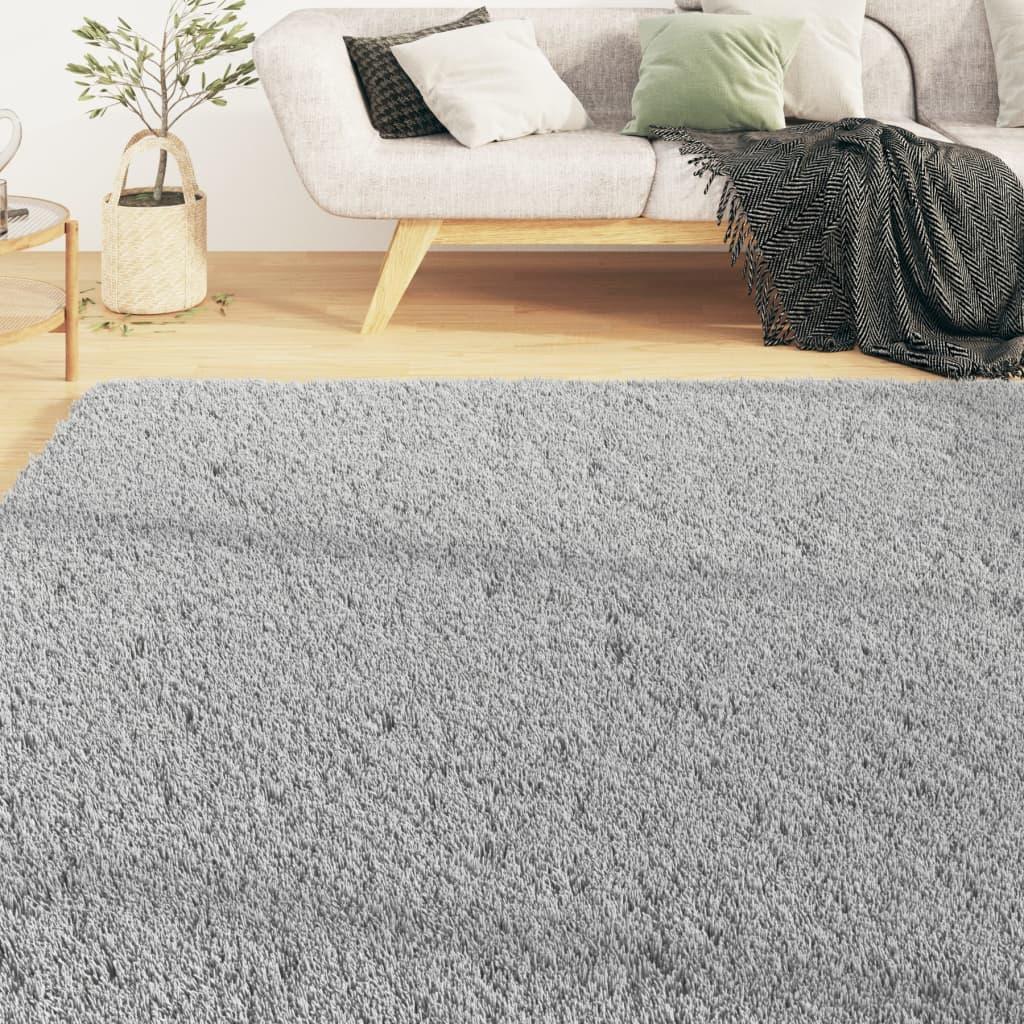Washable Rug Soft Shaggy Gray 63"x90.6" Anti Slip at Set Shop and Smile