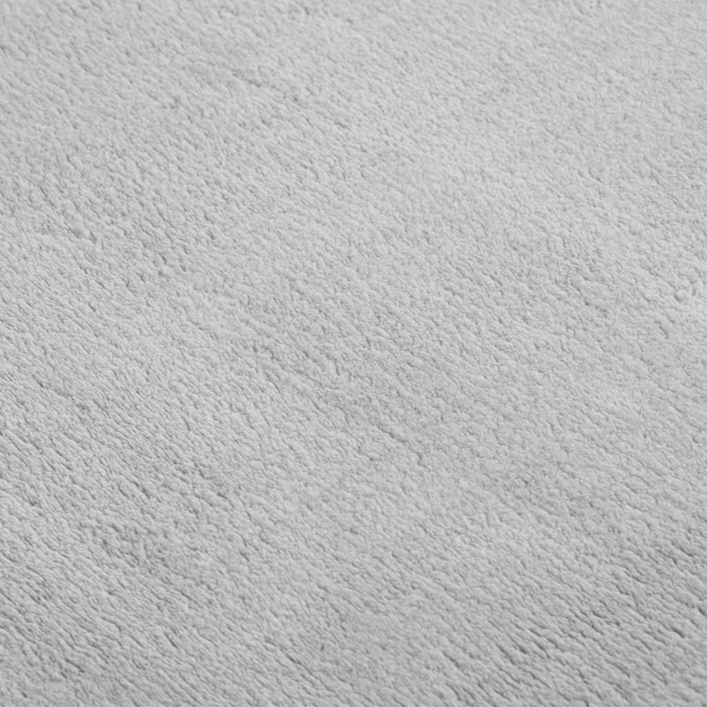 Washable Rug Soft Shaggy Gray 63"x90.6" Anti Slip at Set Shop and Smile
