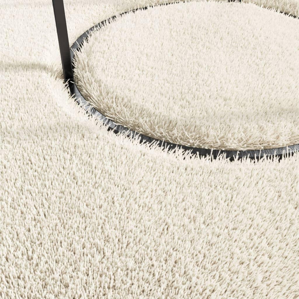 Washable Rug Soft Shaggy Cream 63"x90.6" Anti Slip at Set Shop and Smile