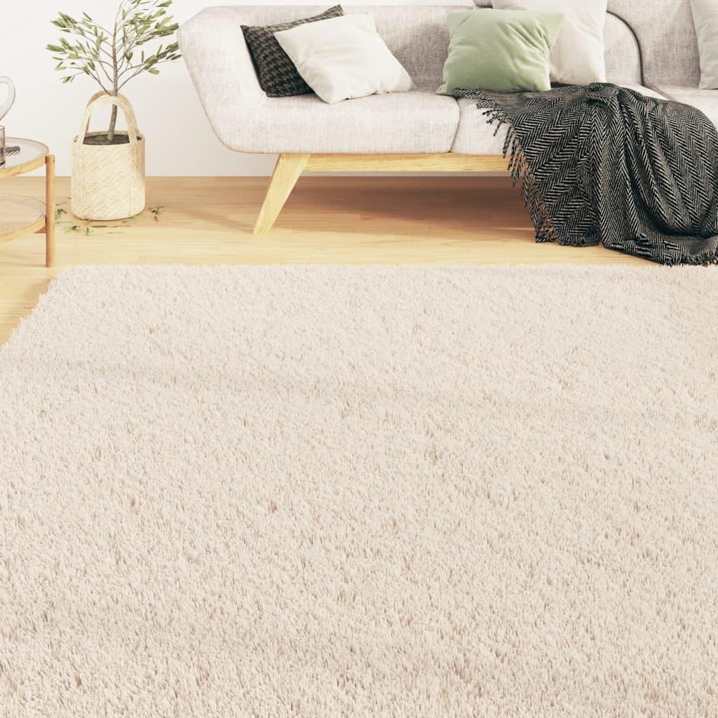 Washable Rug Soft Shaggy Beige 63"x90.6" Anti Slip at Set Shop and Smile
