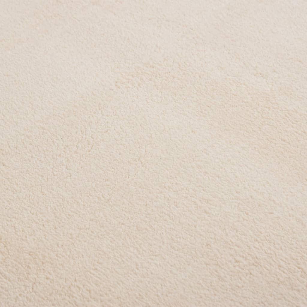 Washable Rug Soft Shaggy Beige 63"x90.6" Anti Slip at Set Shop and Smile