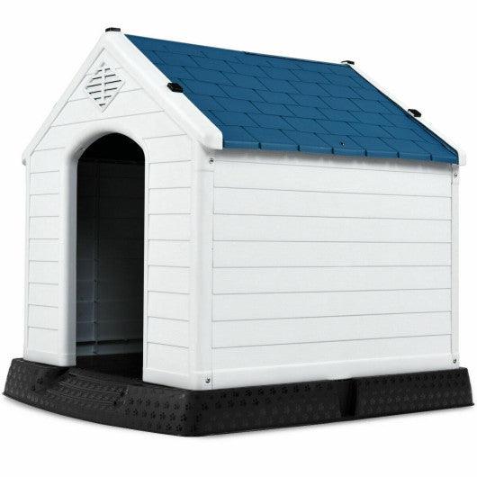 Plastic Waterproof Ventilate Pet Puppy House at Set Shop and Smile