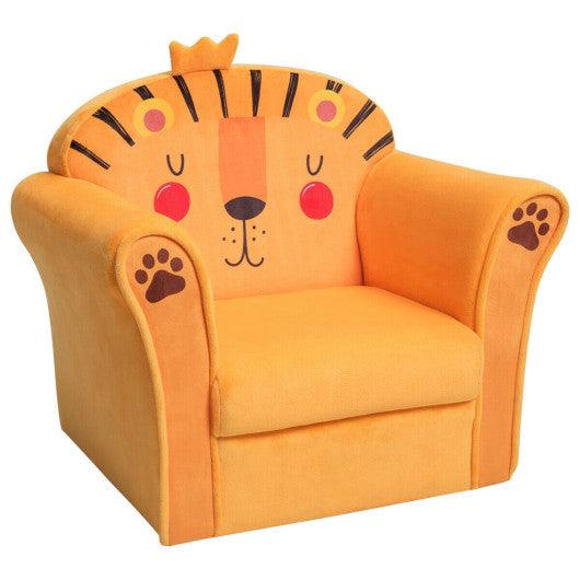 Kids Armrest Lion Upholstered Sofa at Set Shop and Smile