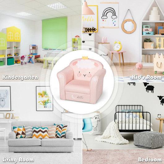 Kids Mermaid Armrest Couch Upholstered Sofa at Set Shop and Smile