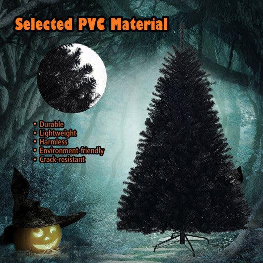 6 Feet Hinged Artificial Halloween Christmas Tree at Set Shop and Smile