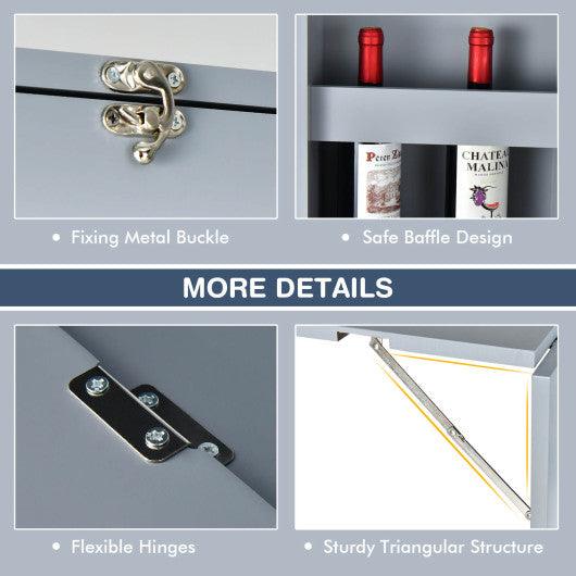 Convertible Wall Mounted Table with A Chalkboard-Gray at Set Shop and Smile