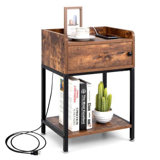Lift Top Coffee Table with Hidden Storage Compartment-Coffee at Set Shop and Smile