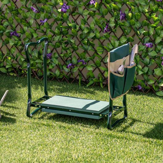 Folding Sturdy Garden Kneeler Pad and Cushion Seat at Set Shop and Smile