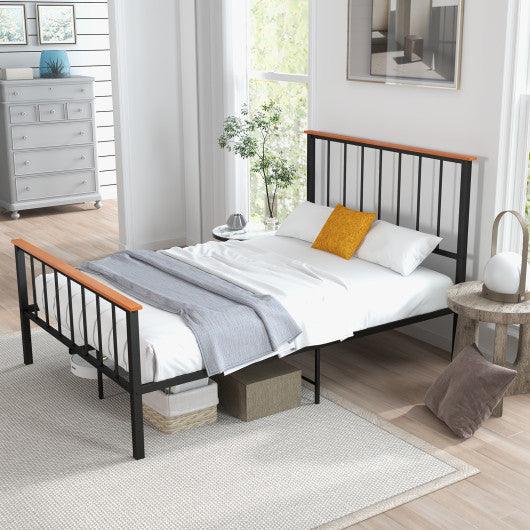 Full/Queen Bed Frame with Headboard and Footboard-Full Size at Set Shop and Smile