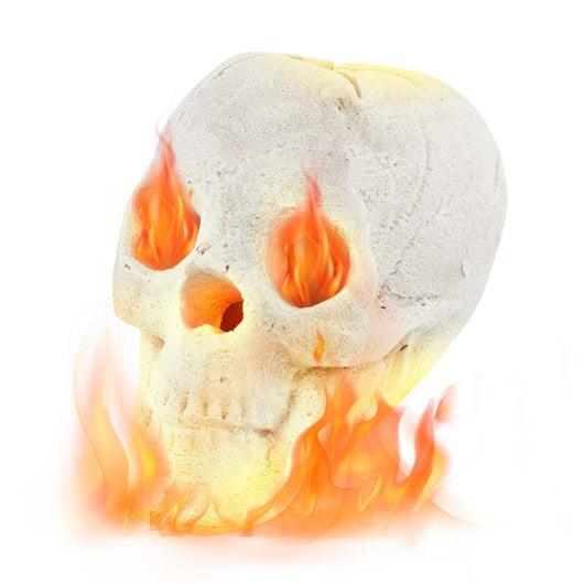 Halloween Fire Pit Skull Halloween Decoration-Beige at Set Shop and Smile