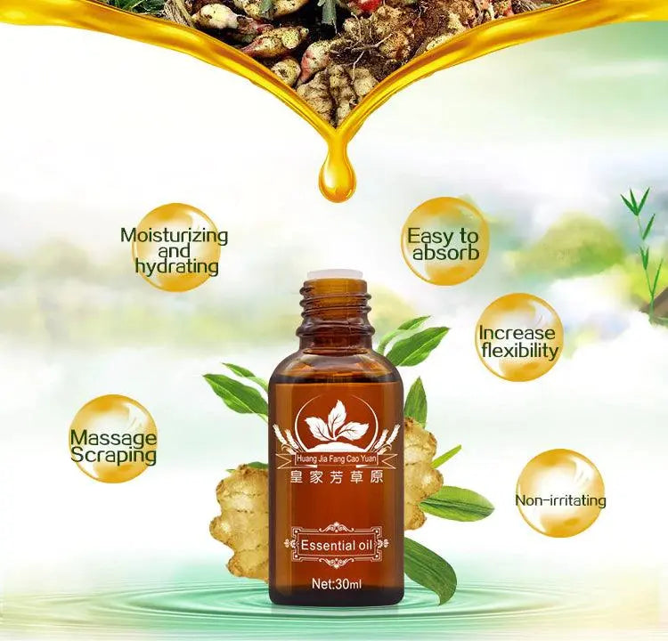 Pure Natural Ginger Essential Oil at Set Shop and Smile