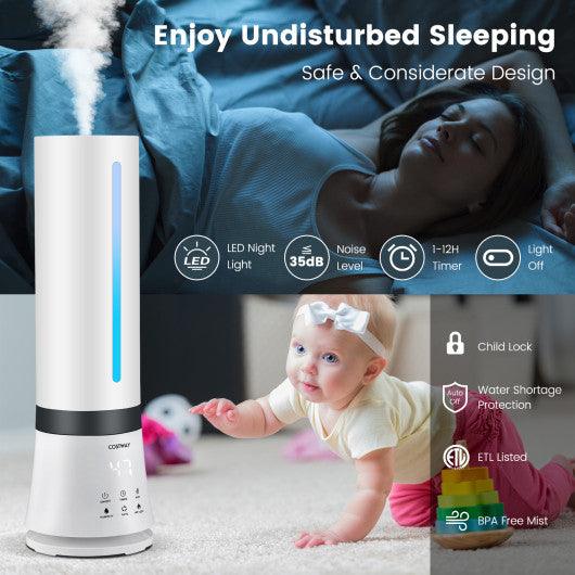 5.5L Cool Mist Humidifiers with Remote Control and 12 Hours Timer at Set Shop and Smile