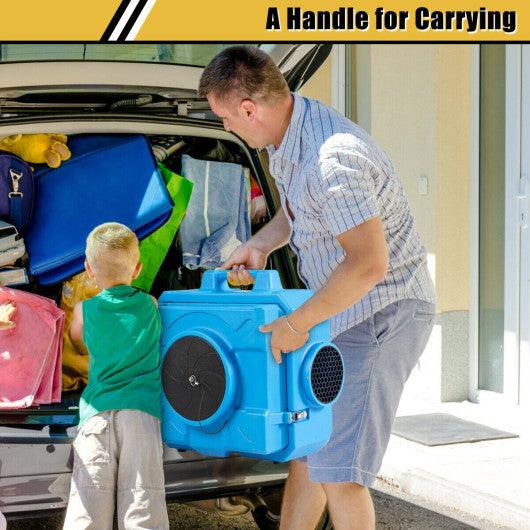 Filtration System Negative Machine Airbourne Cleaner HEPA Scrubber Air Purifier at Set Shop and Smile