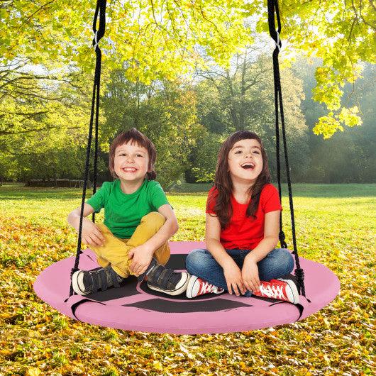 2-in-1 40 Inch Kids Hanging Chair Detachable Swing Tent Set-Pink at Set Shop and Smile