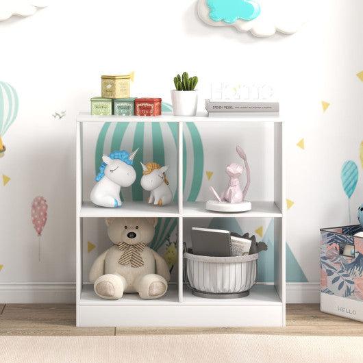 4-Cube Kids Bookcase with Open Shelves at Set Shop and Smile