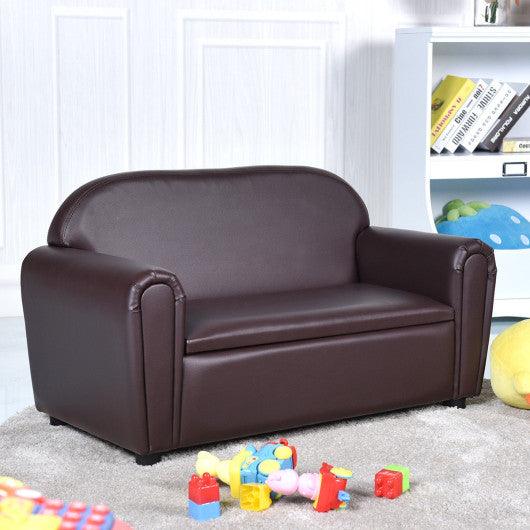 Kids Sofa Armrest Chair with Storage Function at Set Shop and Smile