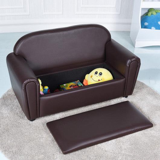 Kids Sofa Armrest Chair with Storage Function at Set Shop and Smile