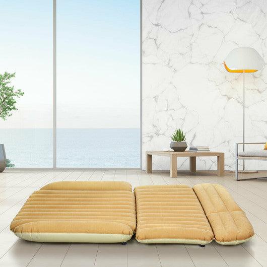 Inflatable SUV Air Backseat Mattress Travel Pad with Pump Camping at Set Shop and Smile