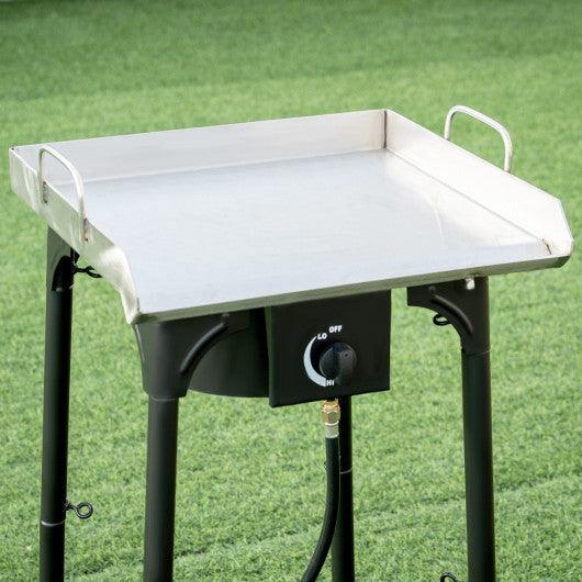 100 000-BTU Portable Propane Outdoor Camp Stove with Adjustable Legs at Set Shop and Smile