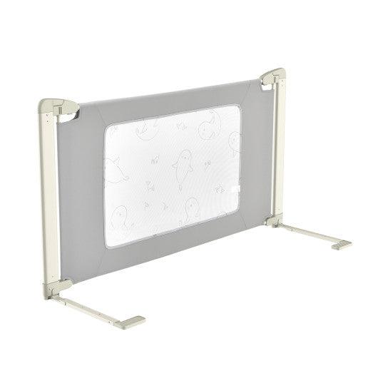 Bed Rail Guard for Toddlers Kid with Adjustable Height and Safety Lock-59 inch at Set Shop and Smile