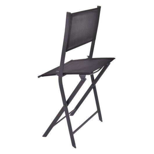Set of 4 Outdoor Patio Folding Chairs at Set Shop and Smile
