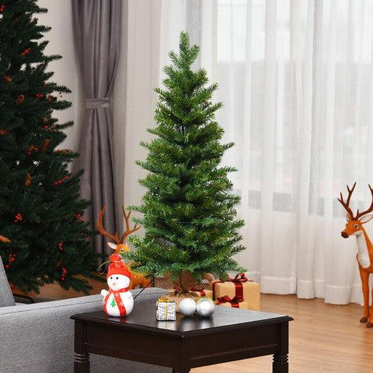 3 Feet Tabletop Battery Operated Christmas Tree with LED lights at Set Shop and Smile