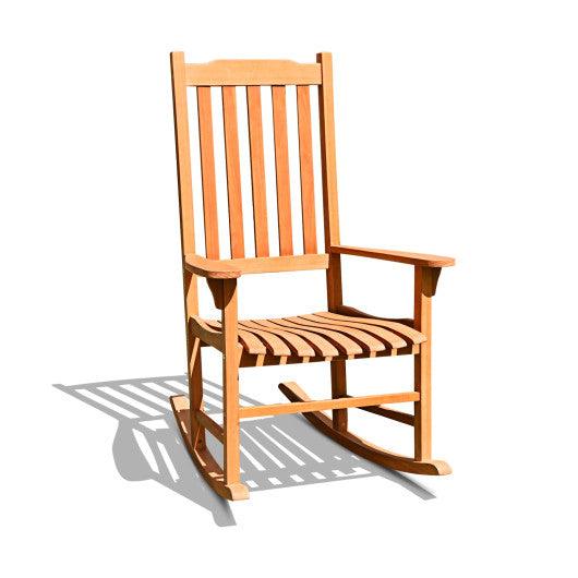Outdoor Rocking Chair Single Rocker for Patio Deck at Set Shop and Smile