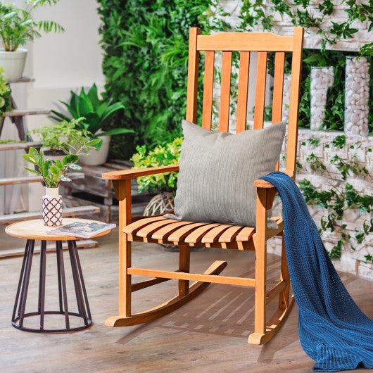 Outdoor Rocking Chair Single Rocker for Patio Deck at Set Shop and Smile