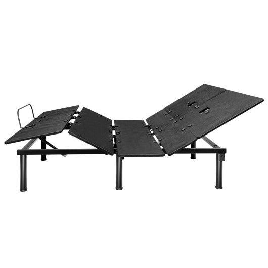 Queen Size Adjustable Bed Base with Head and Foot Incline at Set Shop and Smile