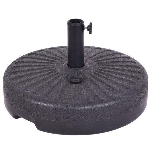 20 Inch Round 23L Water Filled Umbrella Base at Set Shop and Smile