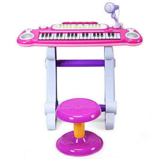 37 Key Electronic Keyboard Kids Toy Piano at Set Shop and Smile