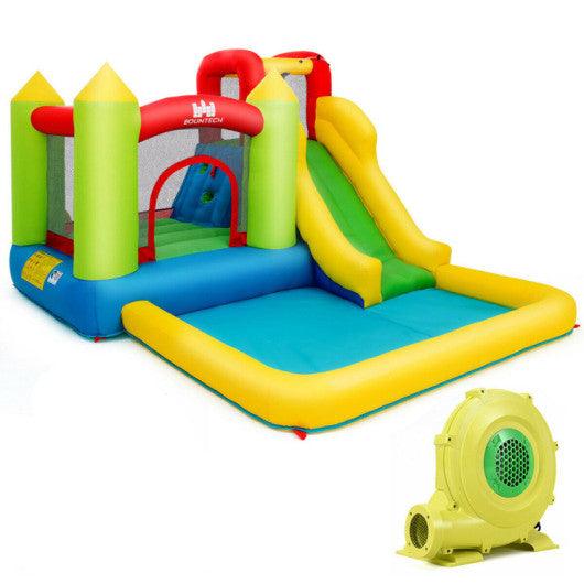 Outdoor Inflatable Bounce House with 480 W Blower at Set Shop and Smile
