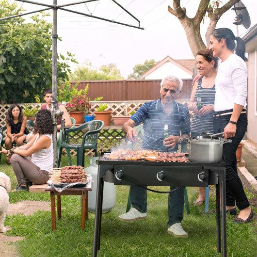 225 000-BTU Portable Propane 3 Burner Gas Cooker at Set Shop and Smile