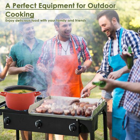 225 000-BTU Portable Propane 3 Burner Gas Cooker at Set Shop and Smile