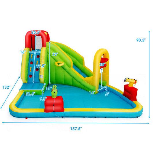 Outdoor Inflatable Water Bounce House with 480W Blower at Set Shop and Smile