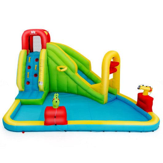 Outdoor Inflatable Water Bounce House with 480W Blower at Set Shop and Smile